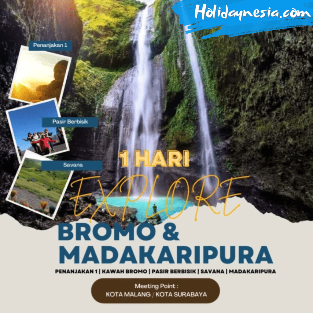 explore bromo dan air terjun madakaripura holidaynesia