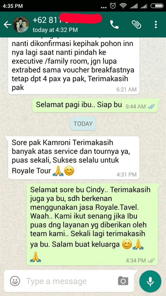 testimoni travel wisata bromo holidaynesia 4